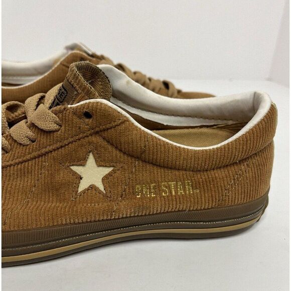 Converse All Star Chuck Taylor Low Sneakers Brown Corduroy Women's‎ 7.5/Mens 6 - Picture 4 of 11